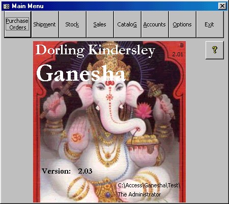 Ganesha Menu